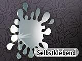 Produkt-Bild: infactory Wassertropfen-Spiegel "Splash Mirror" aus Acryl
