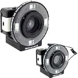 Lomo FishEye Point-n-Shoot 35mm (Black) Camera Kit with Lomo Ringflash