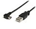 StarTech
3
feet
Mini
USB
Cable
-
A
to
Right
Angle
Mini
B
