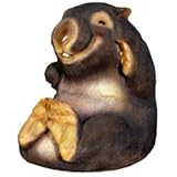 FRP　笑うウォンバット / WomBat Smiling　【動物園オブジェ　アニマルオブジェ　店舗
