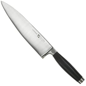 Click here to buy CulinHome Platinum Collection 8-Inch Chef's Knife with Black Handles by CulinHome.