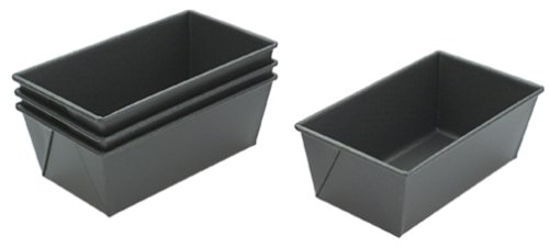 Chicago Metallic Silverstone Non-Stick Mini Loaf Pans, Set of 4