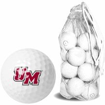 Massachusetts Minutemen 15 Golf Ball Clear Pack