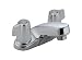 Delta 2500 Classic Double-Handle Centerset Lavatory Faucet, Chrome