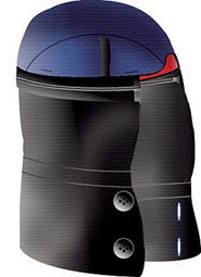 Hard Hat Winter Liner with Zipper Collar