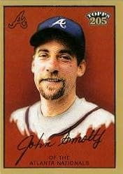 25 Different John Smoltz Baseball Cards - Mint Condition In Display Album !!