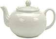 RSVP White 6 cup Stoneware Chai Teapot