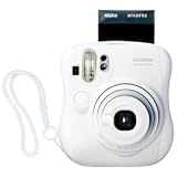 Fujifilm Instax Mini 25 Instant Film Camera. FUJI INSTAX MINI 25S CAMERA WHITE IMAGE SIZE 2.13 X 3.4IN FLMCAM. Instant Film - White
