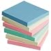 Office Products : Adhesive Notes, 1-1/2'x2', Assorted Pastel, Sold as 1 pack