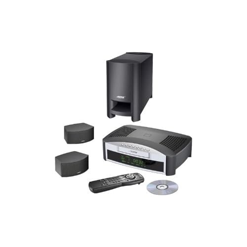 Bose 3-2-1 GS DVD Home Entertainment System - DVD surround system - radio / DVD - graphite gray