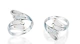 White Mother of Pearl Right Hand Ring Sterling SIlver