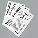 Universal 38036 Shredder Lubricant Sheets, 8 1/2" x 11" (UNV38036) Category: Shredder Oil and Lubrication Sheets