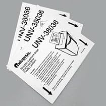 Universal 38036 Shredder Lubricant Sheets, 8 1/2" x 11" (UNV38036) Category: Shredder Oil and Lubrication Sheets