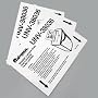 UNIVERSAL OFFICE PRODUCTS Shredder Lubricant Sheets, 8-1/2" x 6", 36 Sheets/pack