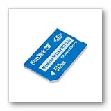 Sandisk 512MB Memory Stick Pro Duo Card