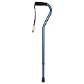 Carex Designer Offset Cane Metallic Blue-Blue