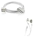 USB 2in1 Sync Charging DATA Cable + Stereo Earphones Music headset Combo for Apple iPod Nano Chromatic 4G 4th Generation