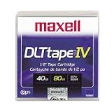 Maxell 183270 Data Cartridge Tape, DLTIV,40/80GB
