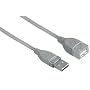 Hama USB-Verl�ngerungskabel (USB-A <-> USB-A-Kupplung); grau; 1,8m