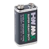 Signal-Flex Super Heavy Duty Hi-Watt Batteries, 9 Volt by 
