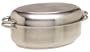 Fagor Oval Stainless-Steel Roaster with Lid
