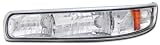 AnzoUSA 511064 Clear Parking Light with Amber Reflector