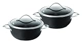 Calphalon Contemporary Nonstick 2-Quart Chef's Casseroles with Glass Lids,  2-Pack