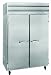 Reach In Freezers with Casters, Size: 82.5 X 35.38 X 52.25