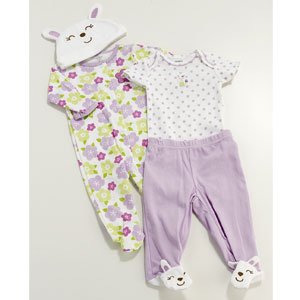 Buy Newborn Girl Carter's Floral Layette Set (Newborn) by carter's