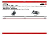 Fellowes(R) Office Suites Desktop Telephone Stand, 4'H x 15 7/16'W x 10 5/8'D, Black/Silver