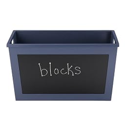 Chalkboard Bin - Blue (Medium)