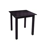 Esszimmertisch Massiv Eiche Wenge 75x75 - ET-75-OW - Eiche Massiv - Wenge Lackiert - Hartholz