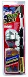 Zebco Ready Tackle Spincast Fishing Combo Med Reel/Telescopic Rod