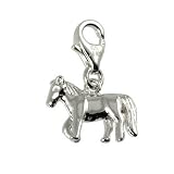 SilberDream Pferd Charm 925 Sterling Silber Charms Anh�nger f�r Armband Kette Ohrring FC552von "SilberDream"