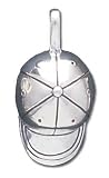 Solid Sterling Silver Baseball Cap Charm