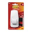 3M Commercial Office Supply Div. : Jumbo Hooks,Adhesive,1 Hook/4 Strips,7-1/2 lb Cap.,White -:- Sold as 1 PK