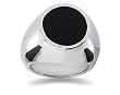 0.00 CTW Men's Diamond Ring in Platinum