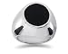 0.00 CTW Men's Diamond Ring in Platinum
