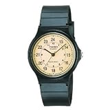 Casio #MQ24-9B Men's Casual Rubber Strap Analog Watch