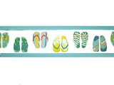 Flip-Flops Wall Border - 6.75x15'