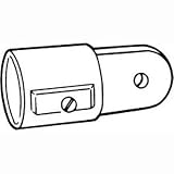 Carver Industries Inc 7/8' Stainless Steel Outside Eye End