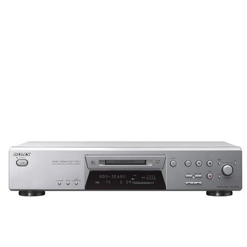 Childrens Toyshop  Elektronik : Sony MDS-JE 480 SJ Minidisc-Deck silber