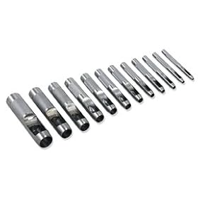 Michigan Industrial Tools MIT Tool 12 piece Hollow Punch Set by Michigan Industrial Tools