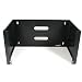 StarTech.com 6U 12-Inch Deep Wall Mounting Bracket for Patch Panel, WALLMOUNT6 (Black)
