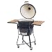 Primo Kamado Grill & Smoker, Round/Large, 280 Sq. In. Cooking Surface, Ceramic Material - Sells As: 1 Each