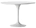 36 Saarinen Style Tulip Dining Table in White