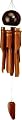 Asli Arts Model C201 Medium Whole Coconut Top Bamboo Chime