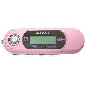 ATMT MINI MP3 512MB Player - Baby Pink