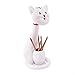 Cat LED Desk Lamp, Kitty Night Light and Pen Holder, Touch Lamp, Kids Decor (Boo)
