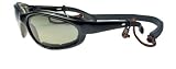 EG95 Sunglass/Goggles Padded for Cycling, Powersports,Ski,Boating,Floating Cords